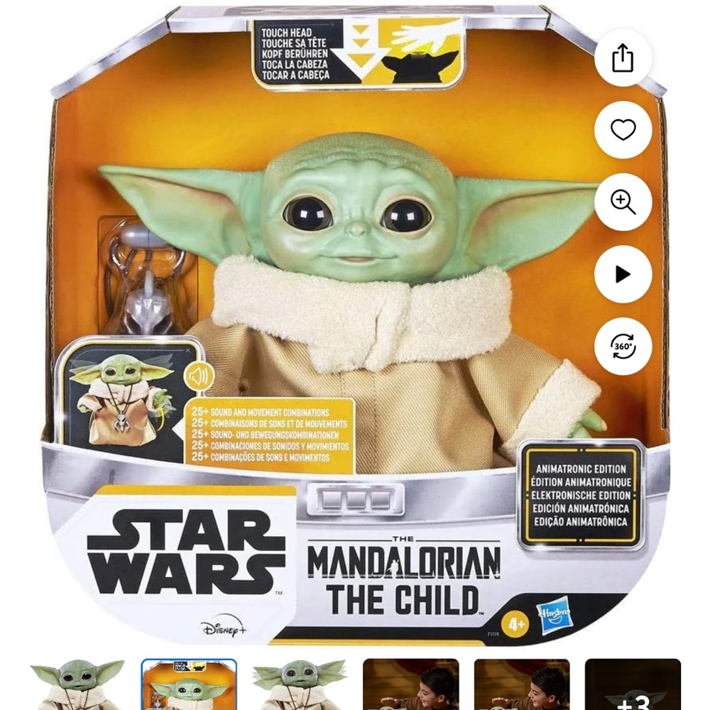 Star Wars Mandalorian The Child Baby Yoda